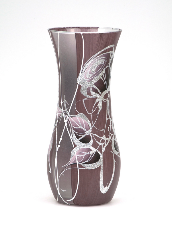 Table Brown Art Decorative Glass Vase - Premium  from Home Treasures - Just £71.99! Shop now at Home Treasures