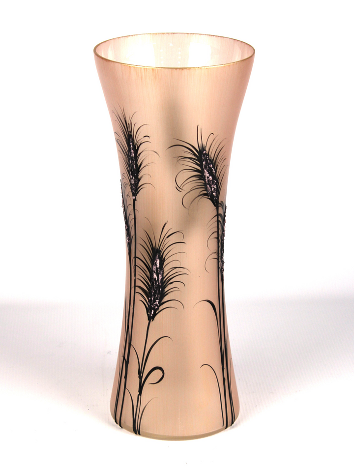 Floor Lilac Art Decorative Glass Vase - Unique Hand-Painted Design - Premium  from Home Treasures - Just £103.99! Shop now at Home Treasures