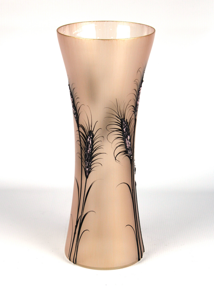 Floor Lilac Art Decorative Glass Vase - Unique Hand-Painted Design - Premium  from Home Treasures - Just £103.99! Shop now at Home Treasures