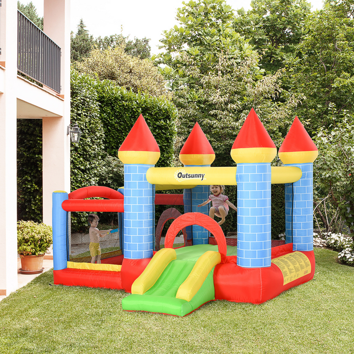 4 in 1 Bouncy Castle w/ Blower - Premium  from Home Treasures - Just £253.99! Shop now at Home Treasures