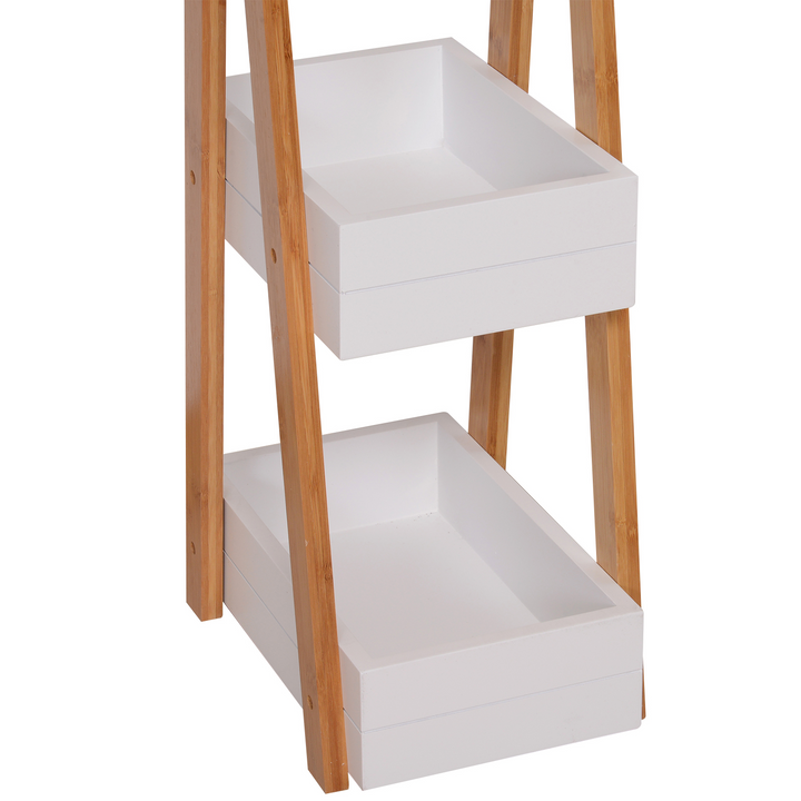 Modern A-Frame 3-Tiered Storage Rack - Perfect for Bathroom, Kitchen, and Living Room - Premium  from Home Treasures - Just £37.99! Shop now at Home Treasures