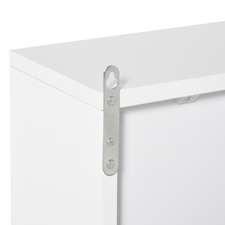 Wall Mounted Mirror Cabinet with Adjustable Storage Shelf, Double Door, White - Ideal for Bathroom Organization & Space Saving - Premium  from Home Treasures - Just £44.99! Shop now at Home Treasures