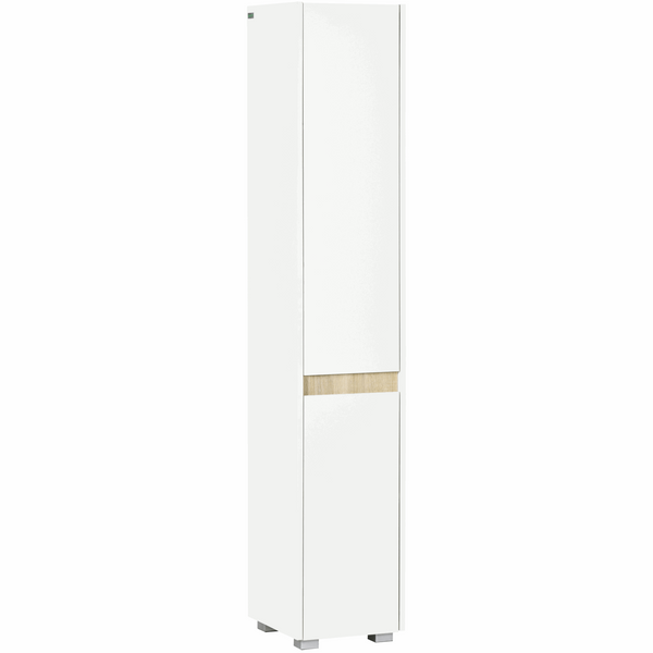 Chic Tallboy Bathroom Cabinet with Adjustable Shelves, 5-Tier in White, 165cm High, Space-Saving Design - Premium  from Home Treasures - Just £113.99! Shop now at Home Treasures