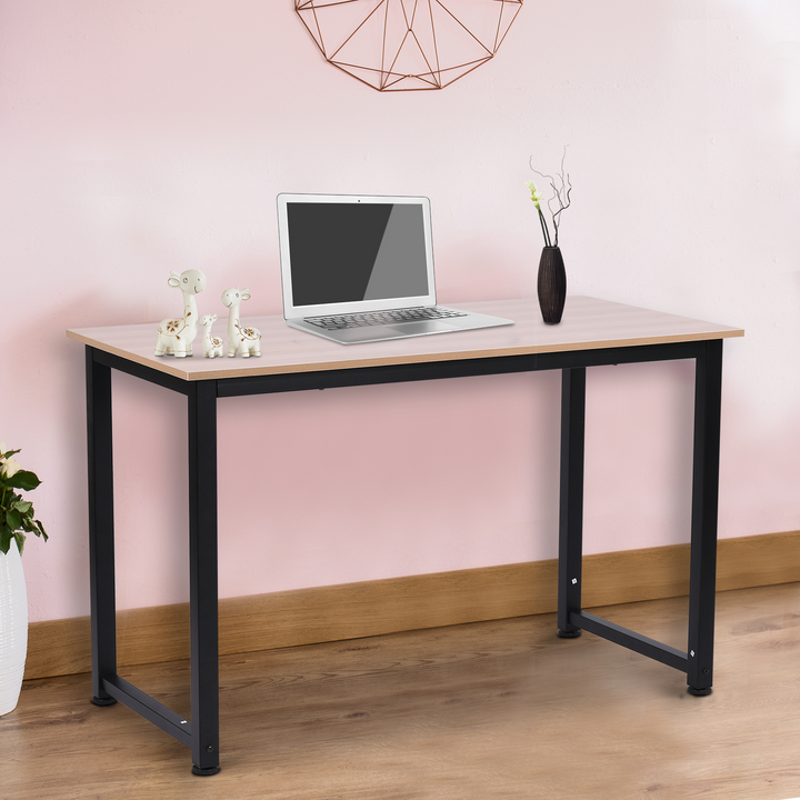 Computer Desk for Home Office - Black - Premium  from Home Treasures - Just £77.99! Shop now at Home Treasures