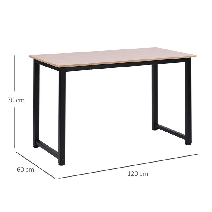 Computer Desk for Home Office - Black - Premium  from Home Treasures - Just £77.99! Shop now at Home Treasures