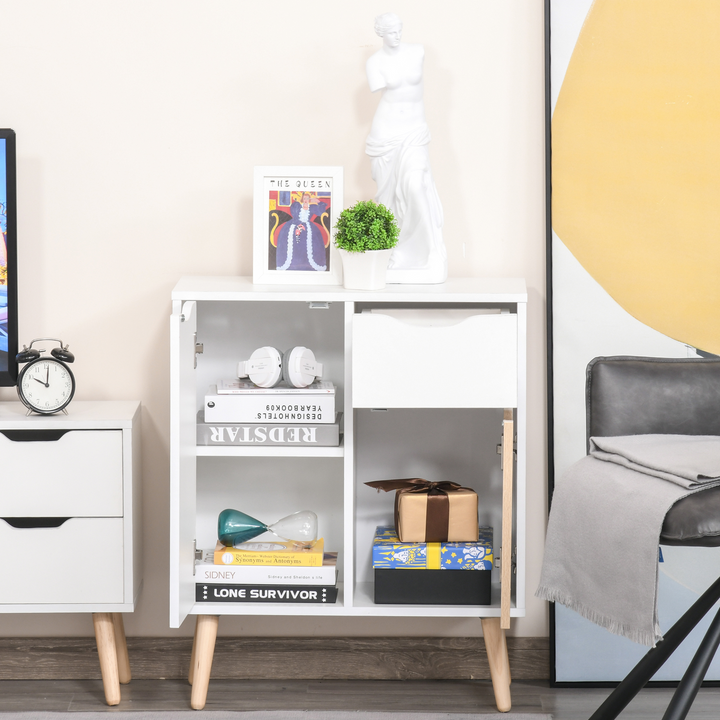 Stylish Sideboard with a Drawer in Brown - Perfect for Bedroom, Living Room & Entryway - Brown - Premium  from Home Treasures - Just £73.99! Shop now at Home Treasures