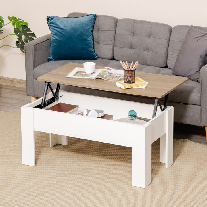 Lift Top Coffee Table with Hidden Storage Compartment | Modern Center Table for Living Room - Premium  from Home Treasures - Just £92.99! Shop now at Home Treasures