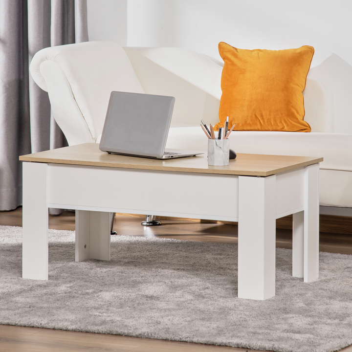 Lift Top Coffee Table with Hidden Storage Compartment | Modern Center Table for Living Room - Premium  from Home Treasures - Just £92.99! Shop now at Home Treasures