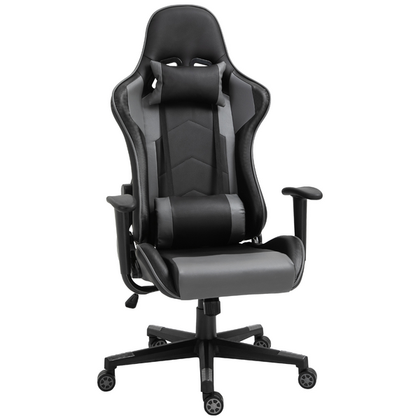 Vinsetto High Back Racing Gaming Chair - PU Leather Reclining Computer Chair, Ergonomic and Adjustable - Premium  from Home Treasures - Just £170.99! Shop now at Home Treasures