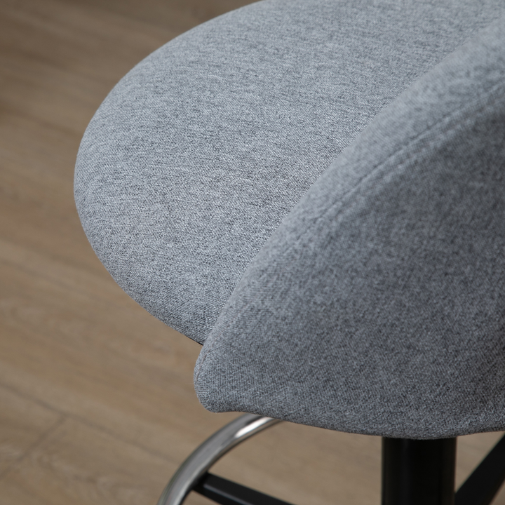 Vinsetto Ergonomic Adjustable Drafting Chair in Grey | Comfortable & Versatile Work Seating - Premium  from Home Treasures - Just £119.99! Shop now at Home Treasures