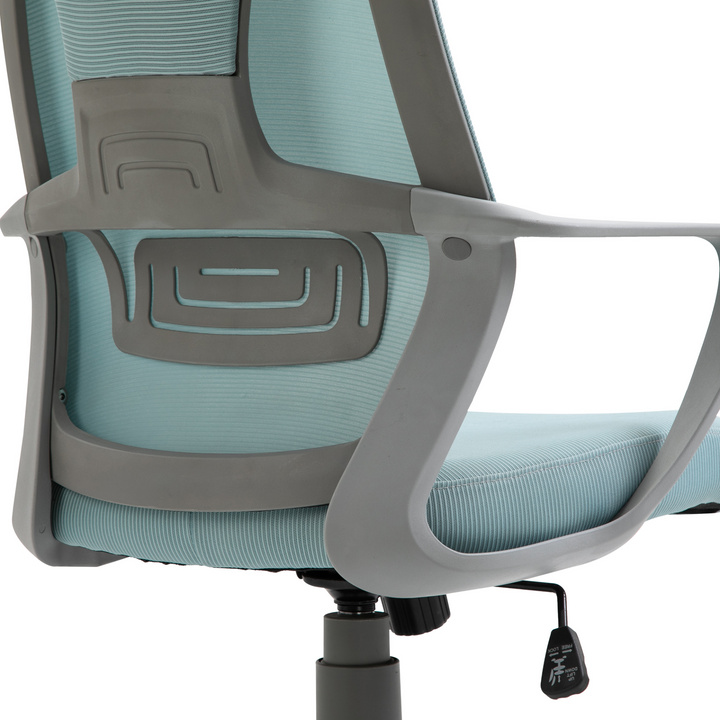 Vinsetto Ergonomic Office Chair with High Mesh Back, Adjustable Height, Blue - Ultimate Home Office Comfort & Style - Premium  from Home Treasures - Just £79.99! Shop now at Home Treasures