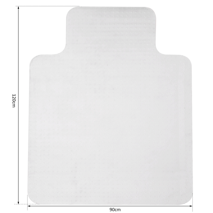 Office Carpet Protector Chair Mat - Clear, Non-Slip, Frosted Lipped Design for Carpet Protection - Premium  from Home Treasures - Just £38.99! Shop now at Home Treasures