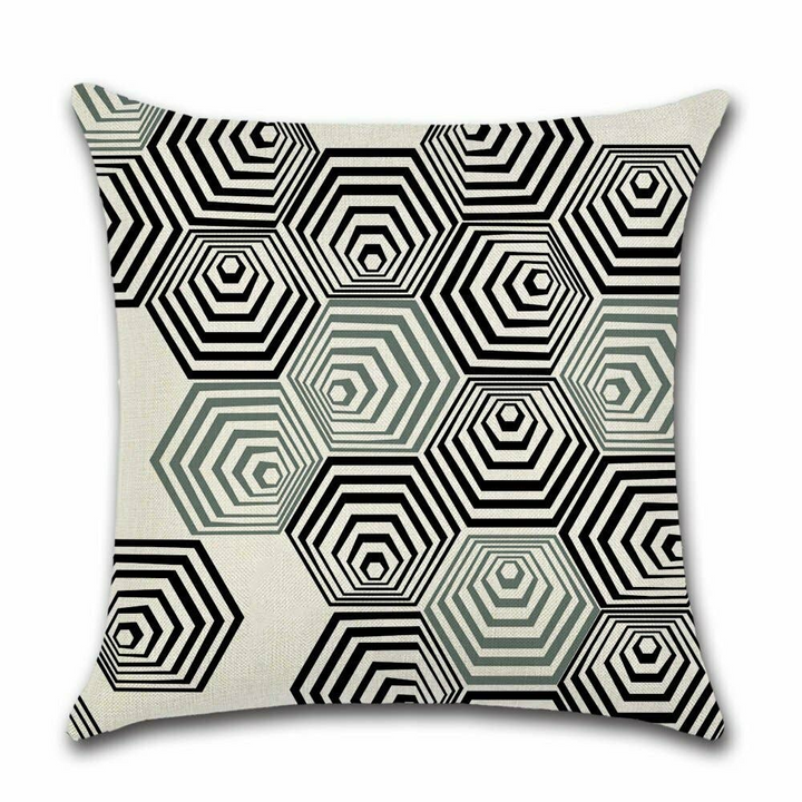 Stylish Graphic Cushion Cover (Sarah) - 45 x 45 cm | Double-Sided Print, 100% Polyester, Invisible Zipper - Premium  from Home Treasures - Just £44.99! Shop now at Home Treasures