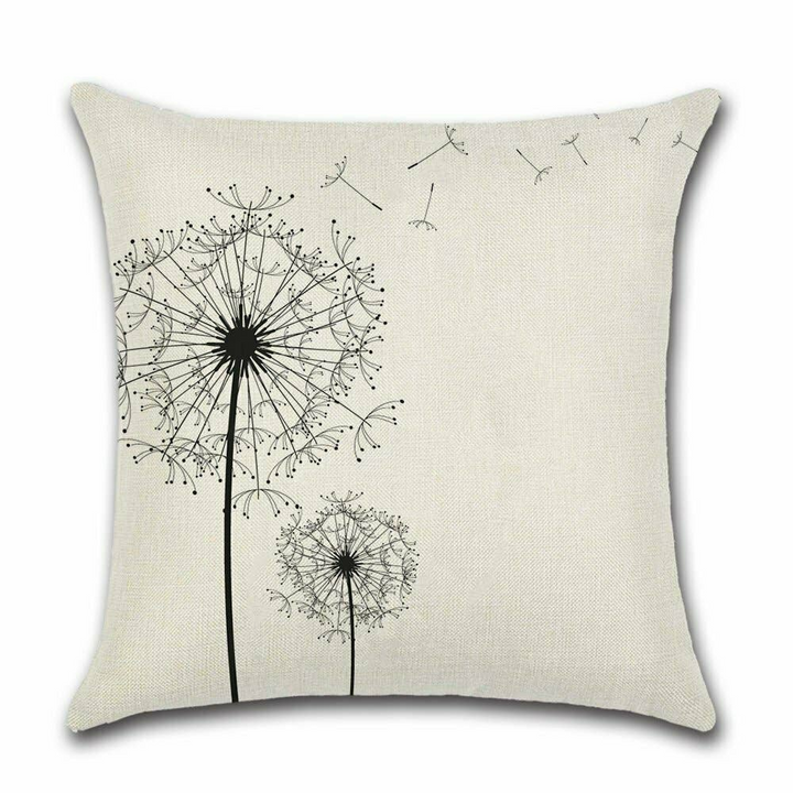 Elegant Dandelion Cushion Cover – 45x45cm, Double-Sided Print, Invisible Zipper, 100% Polyester - Premium  from Home Treasures - Just £44.99! Shop now at Home Treasures