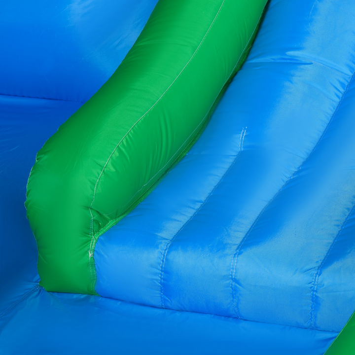 Children's Inflatable Bouncy Castle with Slide, Pool, Climbing Wall & Air Blower - Quick Setup & Durable Design - Premium  from Home Treasures - Just £327.99! Shop now at Home Treasures