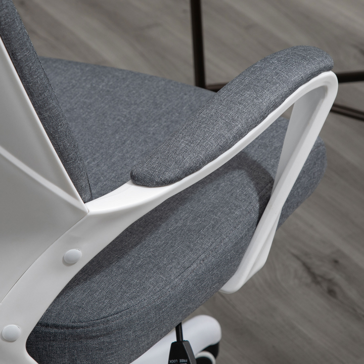 Vinsetto Ergonomic High Back Office Chair with Lumbar Support & Adjustable Height - 360° Swivel - Premium  from Home Treasures - Just £96.99! Shop now at Home Treasures