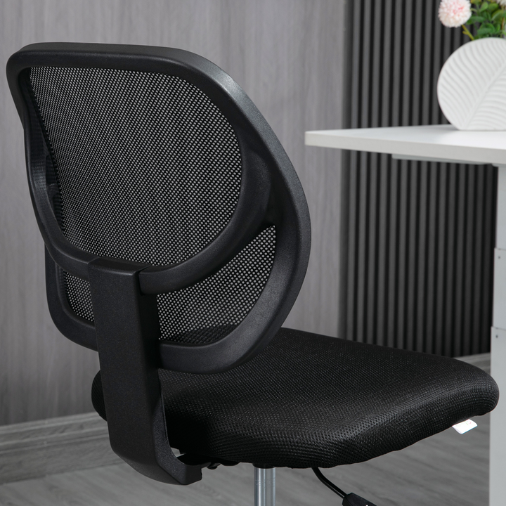 Vinsetto Draughtsman Chair - Ergonomic Mesh Office Chair with Adjustable Footrest and Seat Height (Black) - Premium  from Home Treasures - Just £81.99! Shop now at Home Treasures