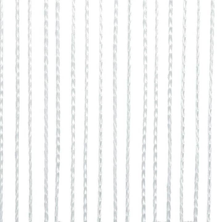 Elegant String Curtains - Set of 2, 100x250 cm, White | Perfect for Windows, Doors, Room Dividers & Decorations - Premium  from Home Treasures - Just £21.99! Shop now at Home Treasures