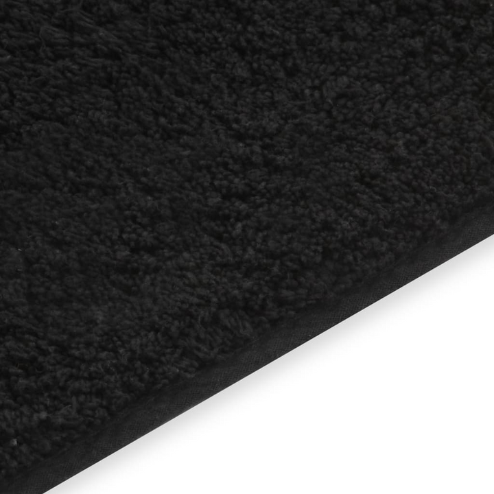 Premium Bathroom Mat Set - 2 Pieces, Soft Cotton Fabric, Anthracite - Anti-Slip & Water-Absorbent - Premium  from Home Treasures - Just £25.99! Shop now at Home Treasures