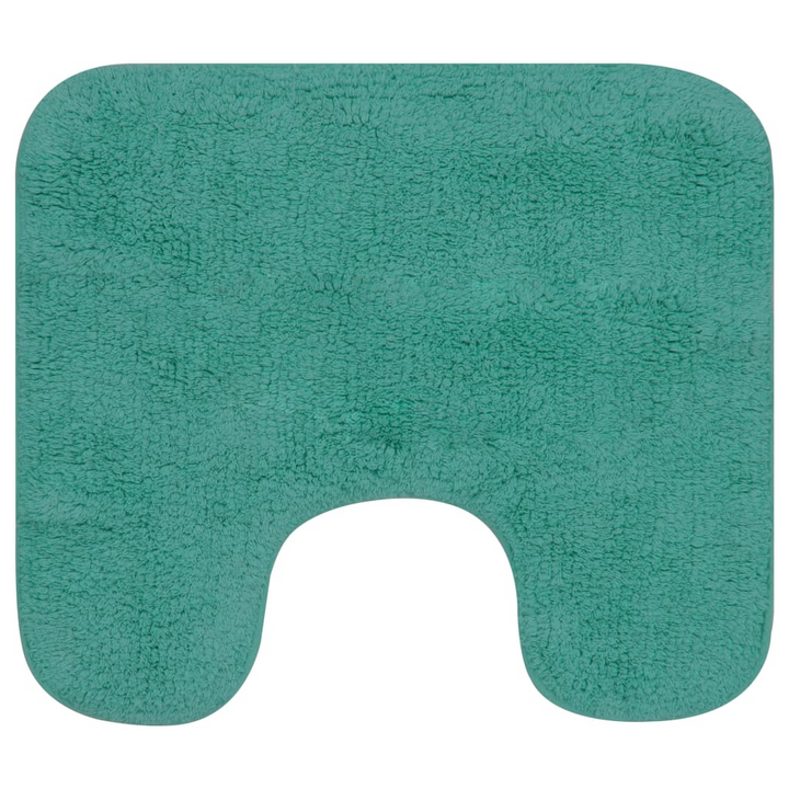 Luxurious Bathroom Mat Set 2 Pieces - Soft, Water-Absorbent Cotton Fabric in Turquoise - Premium  from Home Treasures - Just £25.99! Shop now at Home Treasures