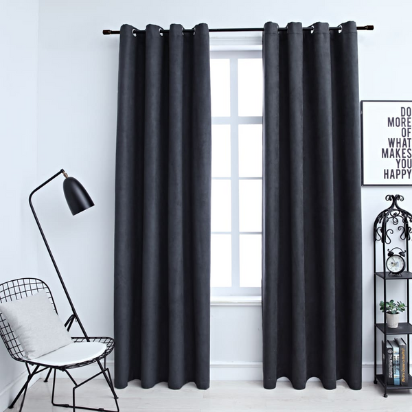 Premium Blackout Curtains with Metal Rings | Enhance Your Privacy & Style - Premium  from Home Treasures - Just £39.99! Shop now at Home Treasures