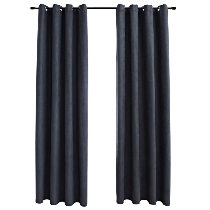 Premium Blackout Curtains with Metal Rings | Enhance Your Privacy & Style - Premium  from Home Treasures - Just £39.99! Shop now at Home Treasures