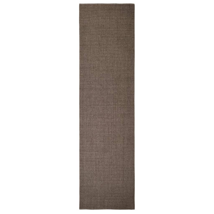 Natural Sisal Rug 80x300 cm Brown - Durable, Versatile & Stylish | Enhance Your Home Décor - Premium  from Home Treasures - Just £100.99! Shop now at Home Treasures