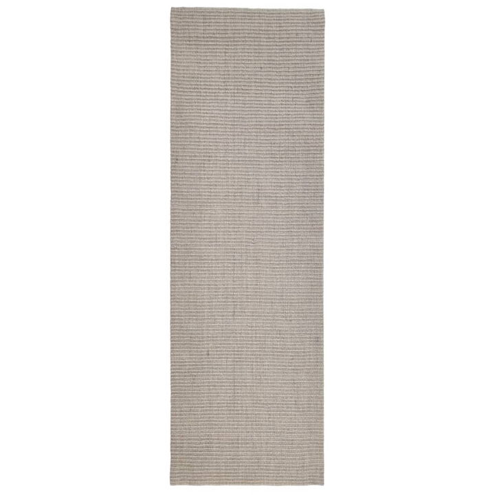 Natural Sisal Rug 80x250 cm Sand - Premium Durable Indoor Carpet with Anti-Slip Backing - Premium  from Home Treasures - Just £91.99! Shop now at Home Treasures