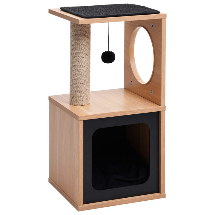 Cat Tree with Sisal Scratching Mat 60 cm - Premium  from Home Treasures - Just £65.99! Shop now at Home Treasures