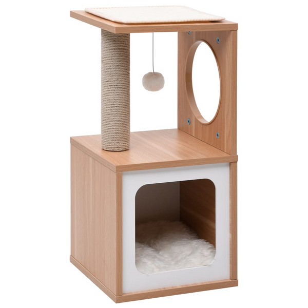 Cat Tree with Sisal Scratching Mat 60 cm - Premium  from Home Treasures - Just £73.99! Shop now at Home Treasures