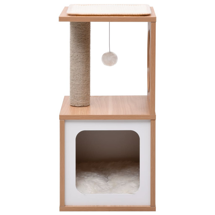 Cat Tree with Sisal Scratching Mat 60 cm - Premium  from Home Treasures - Just £73.99! Shop now at Home Treasures