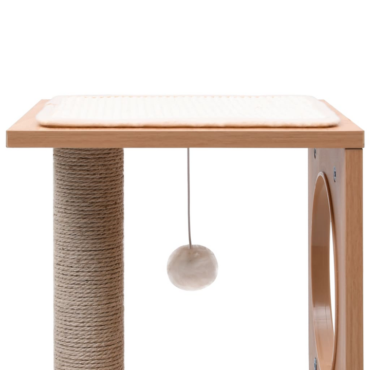 Cat Tree with Sisal Scratching Mat 60 cm - Premium  from Home Treasures - Just £73.99! Shop now at Home Treasures