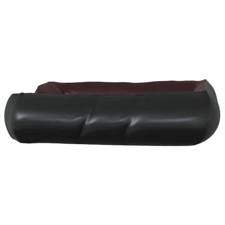 Dog Bed Black and Brown - 105x80x25 cm Faux Leather - Luxury Pet Sofa - Premium  from Home Treasures - Just £59.99! Shop now at Home Treasures