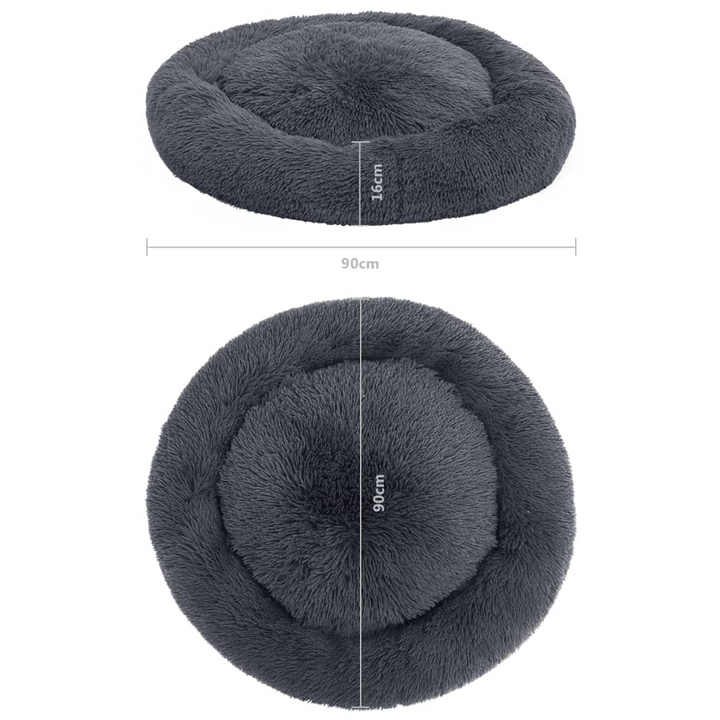 Washable Dog & Cat Cushion Dark Grey 90x90x16 cm Plush - Premium  from Home Treasures - Just £67.99! Shop now at Home Treasures