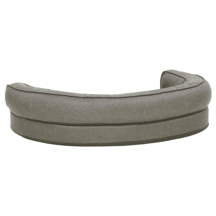 Ergonomic Dog Bed Mattress - Linen Look Grey - Premium  from Home Treasures - Just £68.99! Shop now at Home Treasures