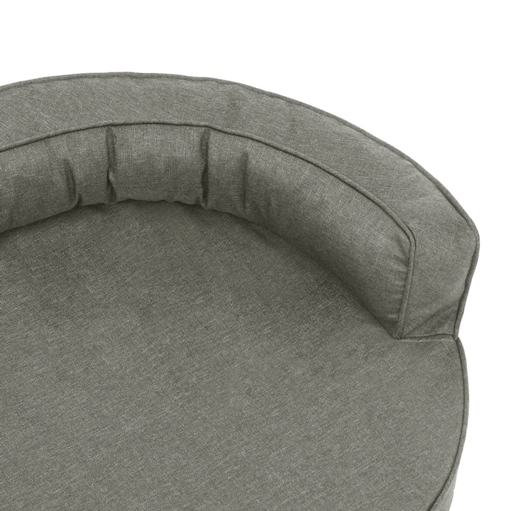 Ergonomic Dog Bed Mattress - Linen Look Grey - Premium  from Home Treasures - Just £68.99! Shop now at Home Treasures