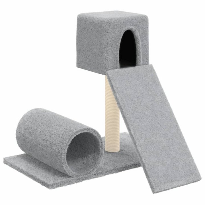 Cat Tree with Sisal Scratching Post Light Grey 59 cm - Premium  from Home Treasures - Just £34.99! Shop now at Home Treasures