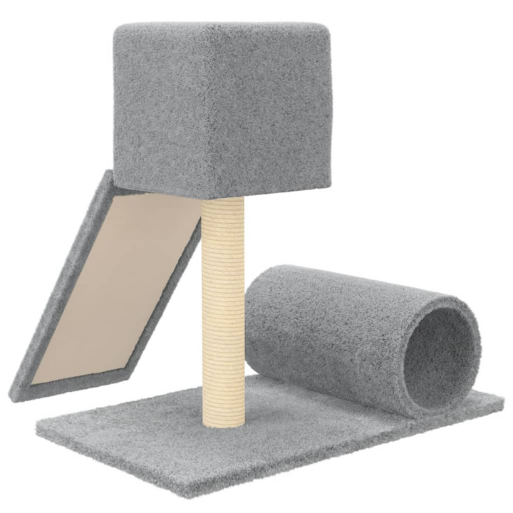 Cat Tree with Sisal Scratching Post Light Grey 59 cm - Premium  from Home Treasures - Just £34.99! Shop now at Home Treasures