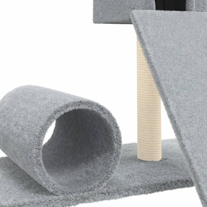 Cat Tree with Sisal Scratching Post Light Grey 59 cm - Premium  from Home Treasures - Just £34.99! Shop now at Home Treasures