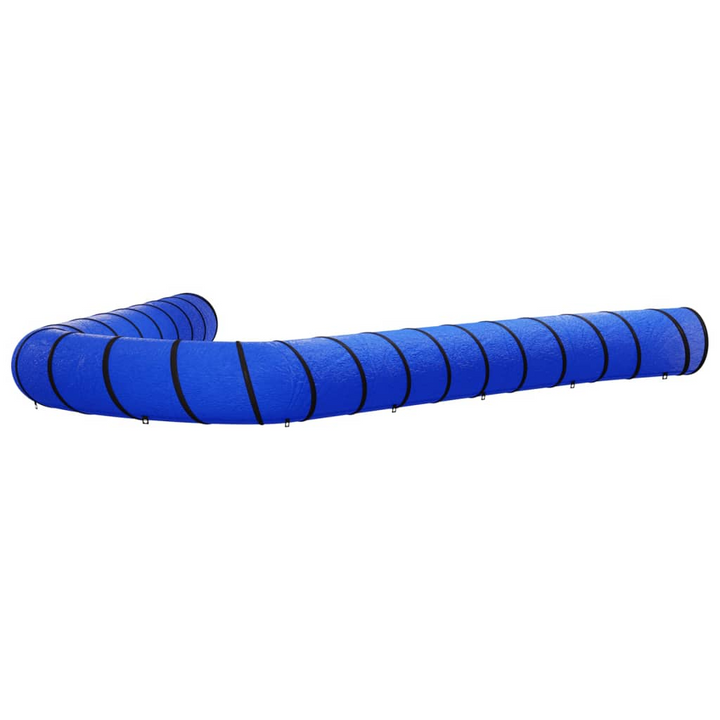 Blue Dog Tunnel Ø 55x1000 cm - Durable Polyester Agility Training Tunnel with Carry Bag - Premium  from Home Treasures - Just £88.99! Shop now at Home Treasures