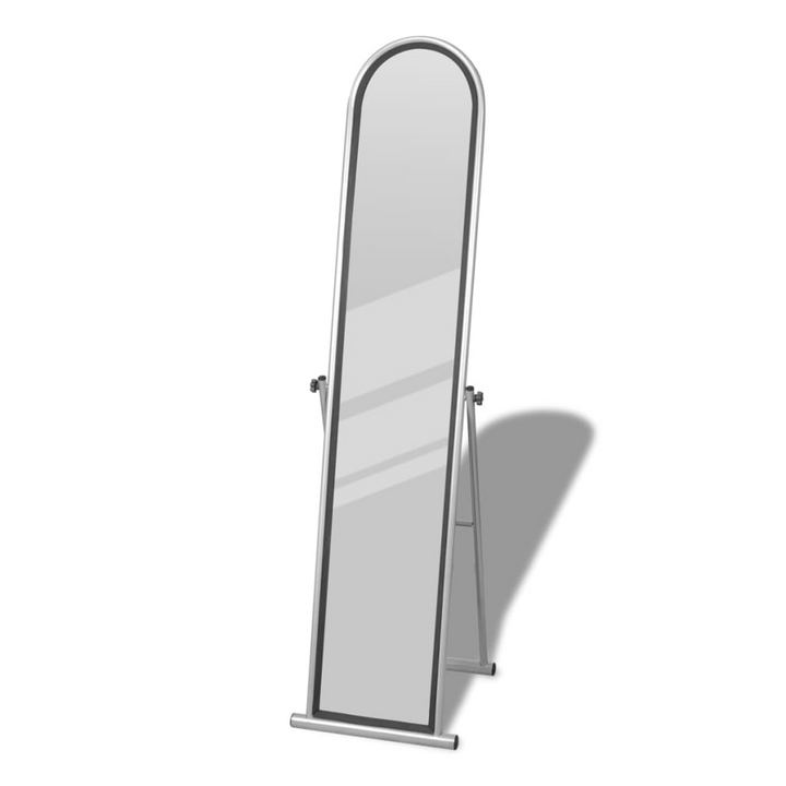 Modern Full Length Free Standing Floor Mirror - Rectangular Grey Frame | Durable and Stylish Design - Premium  from Home Treasures - Just £79.99! Shop now at Home Treasures