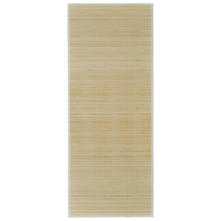 Rectangular Natural Bamboo Rug 80 x 200 cm - Modern and Eco-Friendly - Premium  from Home Treasures - Just £27.99! Shop now at Home Treasures