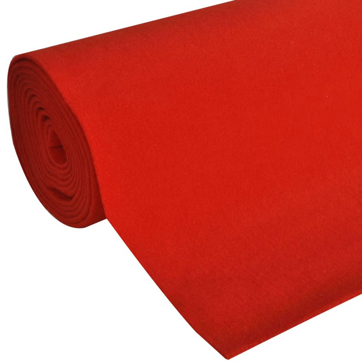 Extra Heavy Red Carpet 1x10m 400 g/m² - Perfect for Events & Celebrations - Premium  from Home Treasures - Just £100.99! Shop now at Home Treasures