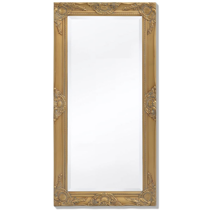 Elegant Gold Baroque Style Wall Mirror 100x50 cm | Ornate and Timeless Design - Premium  from Home Treasures - Just £84.99! Shop now at Home Treasures