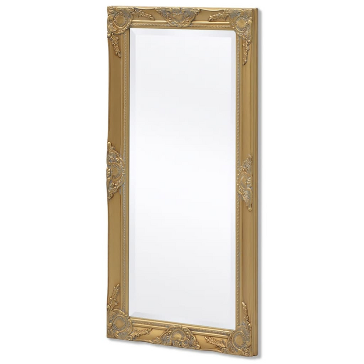 Elegant Gold Baroque Style Wall Mirror 100x50 cm | Ornate and Timeless Design - Premium  from Home Treasures - Just £84.99! Shop now at Home Treasures