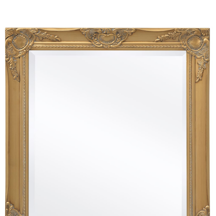 Elegant Gold Baroque Style Wall Mirror 100x50 cm | Ornate and Timeless Design - Premium  from Home Treasures - Just £84.99! Shop now at Home Treasures