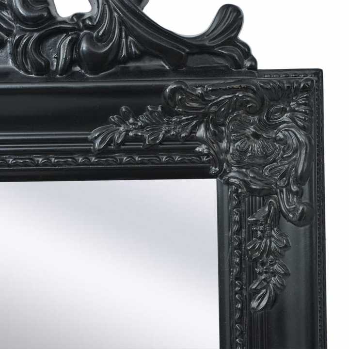 Elegant Black Baroque Style Free-Standing Mirror - 160x40 cm | Timeless Elegance for Your Home - Premium  from Home Treasures - Just £125.99! Shop now at Home Treasures