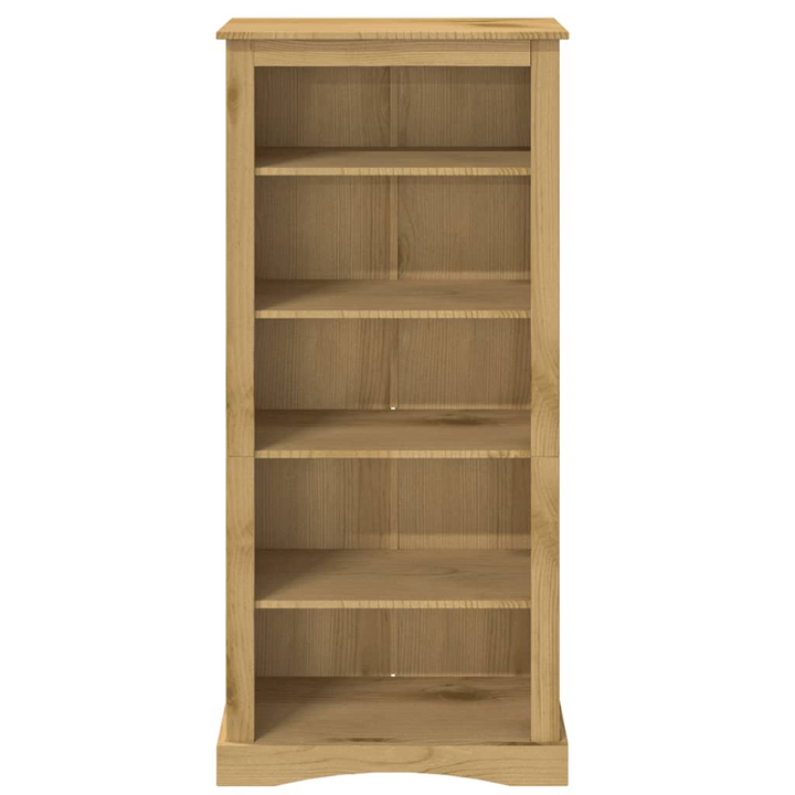 CORONA 5-Tier Bookcase | Mexican Pinewood | Rustic Charm | 81x40x170 cm - Premium  from Home Treasures - Just £179.99! Shop now at Home Treasures