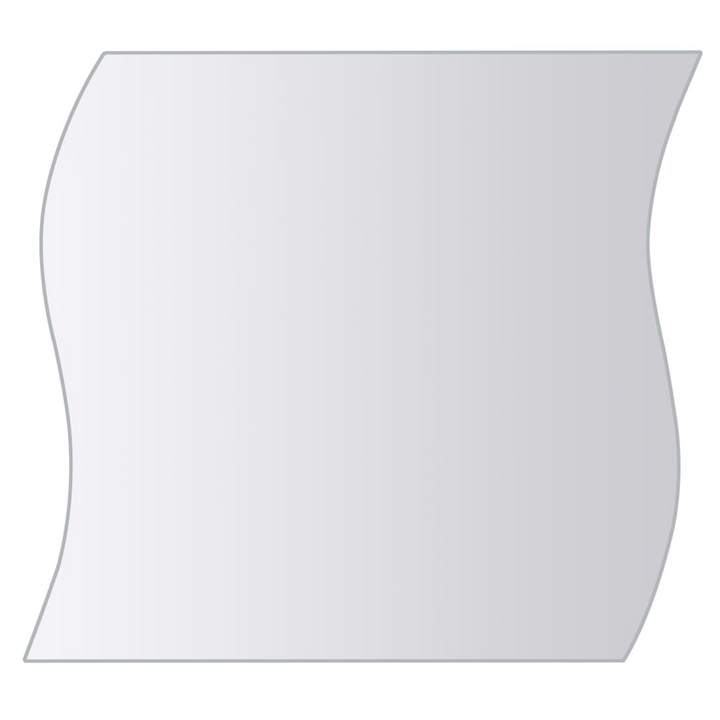 Elegant Eight Piece Mirror Tiles Set - Multi-Shaped Frameless Decorative Wall Mirrors (20.5 x 20.5 cm) - Easy Installation - Premium  from Home Treasures - Just £26.99! Shop now at Home Treasures