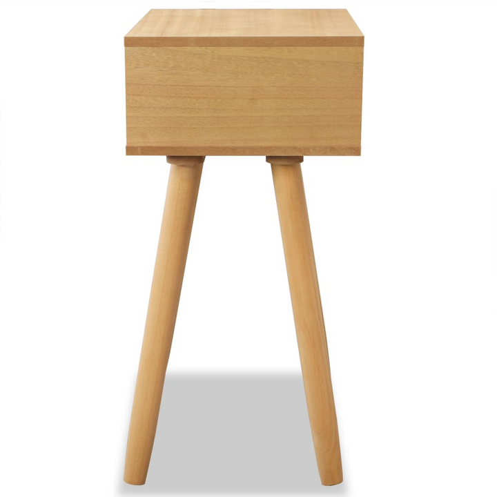 Stylish Solid Pine Bedside Tables in Brown, Set of 2 - 40 x 30 x 61cm, Elegant Nightstands with Drawer, High-Quality Pinewood and MDF - Premium  from Home Treasures - Just £107.99! Shop now at Home Treasures